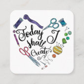 Heute stelle ich quadratische Karte her (Vorderseite)