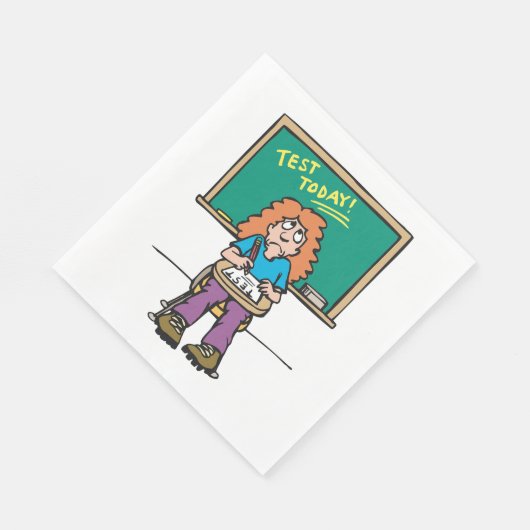 Heute testen serviette (Ecke)