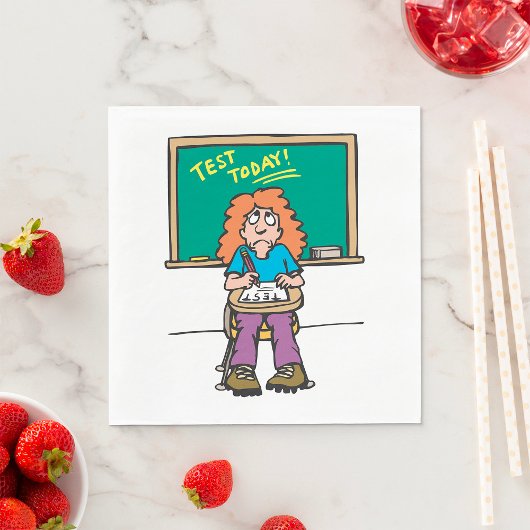 Heute testen serviette