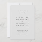 Heute und immer Hochzeitseinladung Einladung (Rückseite)