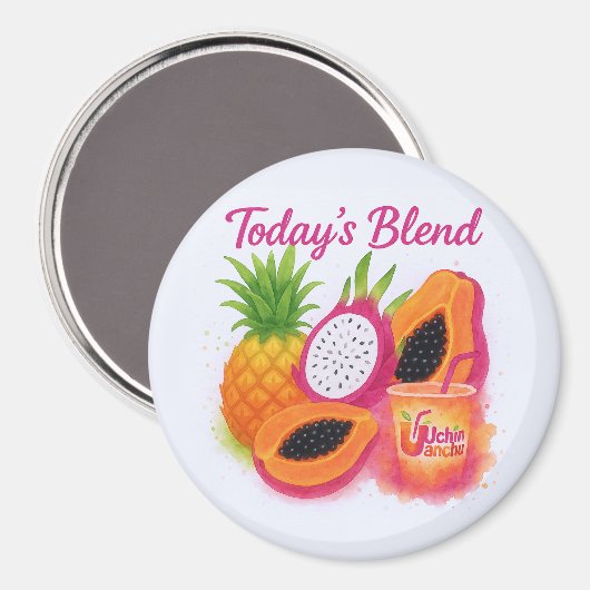 Heute verbinden magnet (Vorderseite/Rückseite)