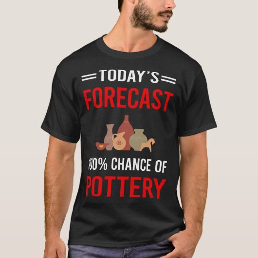 Heute Vorhersage von Potter T-Shirt (Vorderseite)