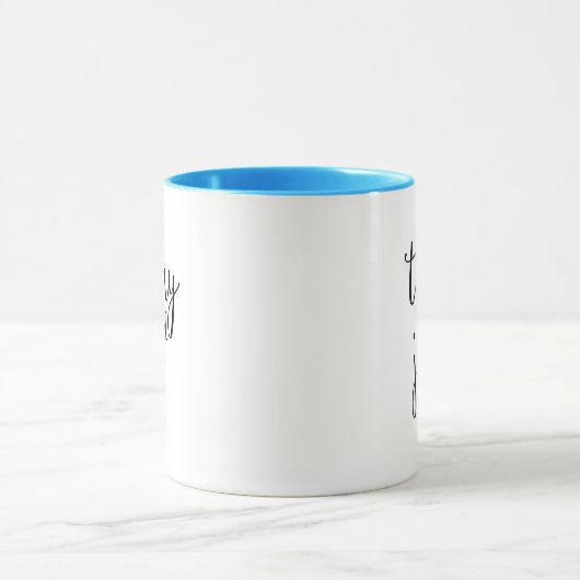 Heute wähle ich Freude, Freude, Glück Tasse (Zentrum)