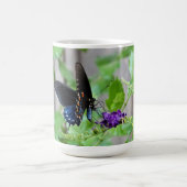 Heute wähle ich Freude, Hübscher Schmetterling Kaffeetasse (Mittel)