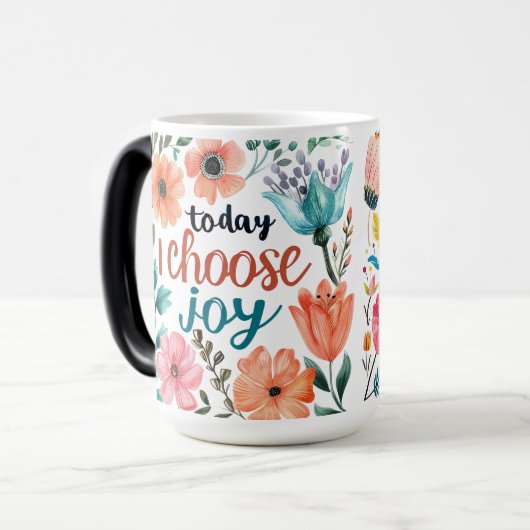 Heute wähle ich Joy 15oz Tasse (Vorderseite Links)