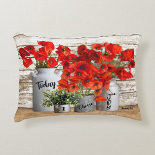 Heute wähle ich Joy Accent Throw Kissen