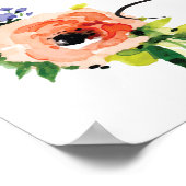 Heute wähle ich Joy Art Print Poster (Ecke)