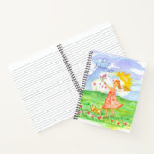 Heute wähle ich Joy Positive Danky Journal Notizblock (Innenseite)