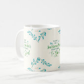 Heute werde ich Jesus alles geben. Kaffeetasse (Vorderseite Links)