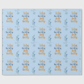 Heute werde ich meinen Glauben kühn ausleben Geschenkpapier (Flach)