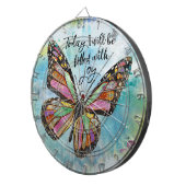 Heute werde ich mit Joy Dart Board gefüllt Dartscheibe (Vorderseite rechts)