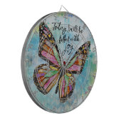 Heute werde ich mit Joy Dart Board gefüllt Dartscheibe (Vorderseite Links)