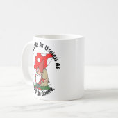 Heute werde ich so nutzlos sein wie das G in Gnome Kaffeetasse (Vorderseite Links)