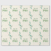 Heute werde ich verzeihen, wie Christus mir verzei Geschenkpapier (Flach)