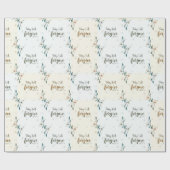 Heute werde ich verzeihen, wie Christus mir verzei Geschenkpapier (Flach)