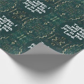 Heute werde ich voller Freude im Herrn sein. Geschenkpapier (Ecke)