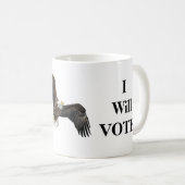 Heute werde ich wie ein Adler klettern....Ich werd Kaffeetasse (VorderseiteRechts)