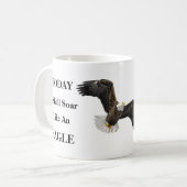 Heute werde ich wie ein Adler klettern....Ich werd Kaffeetasse (Vorderseite Links)