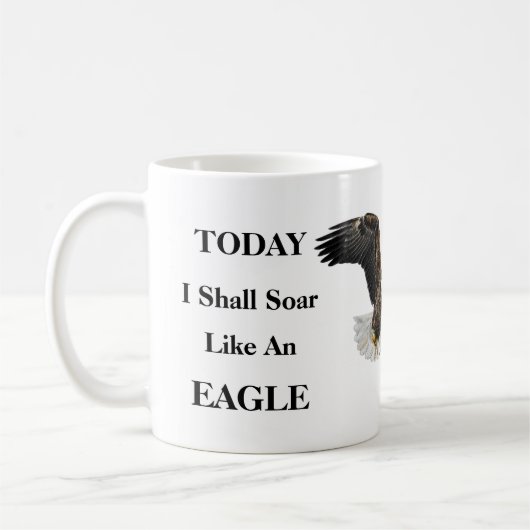 Heute werde ich wie ein Adler klettern....Ich werd Kaffeetasse (Links)