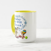 Heute werden wir reinigen, aber du bist dabei, den tasse (Vorderseite Links)