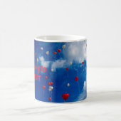 Heute wird ein GROSSARTIGER Tag! Kaffeetasse (Mittel)