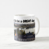 Heute wird ein GROSSARTIGER Tag! Kaffeetasse (VorderseiteRechts)