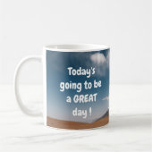 Heute wird ein großer Tag! Tasse (Links)