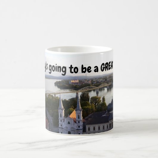 Heute wird ein großer Tag! Tasse (Mittel)