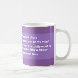Heute wird ein guter Tag große Tasse