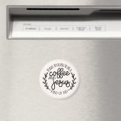 Heute wird ein Kaffee und Jesus Magnet (In Situ (Geschirrspüler))