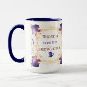 Heute wird es brauschön sein tasse (Links)