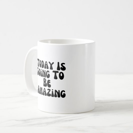 Heute wird Phantastisch Kaffeetasse (Vorderseite Links)