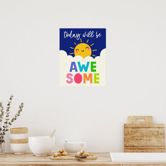 Heute wird Phantastisch Poster (Küche)