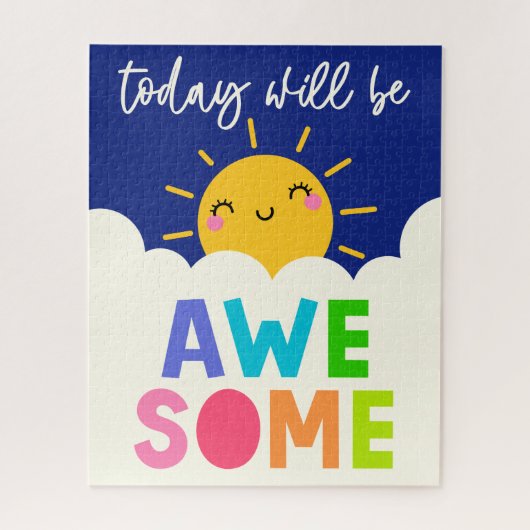 Heute wird Phantastisch Puzzle (Vertikal)