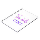 Heute Word für Erntedank-Notebook Notizblock (Linke Seite)