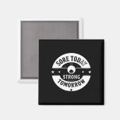 Heute wühlen magnet (Vorderseite/Rückseite)