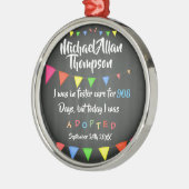 Heute wurde ich von der Pflegesorgfalt - Ornament Aus Metall (Links)