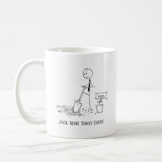 Heute zählen Tasse (Links)