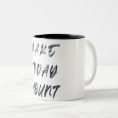 heute zählen zweifarbige tasse (VorderseiteRechts)