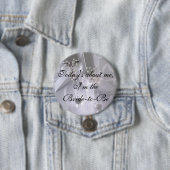 Heutig über mich, bin ich theBride Button (Beispiel)