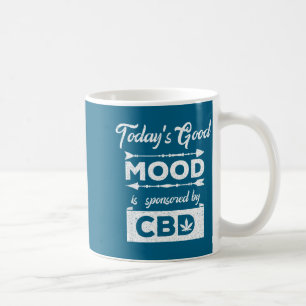 Heutige Gute Laune Gesponserte Cbd Kunst Kaffeetasse