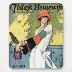 Heutige Hausfrau Mousepad