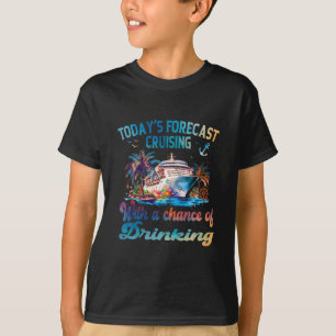 Heutige Vorhersage Kreuzfahrt mit Aussicht auf Tri T-Shirt