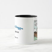 Heutiger Dogg™ Junge u. Hund Tasse (Zentrum)