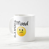 Heutiger StimmungEmoticon enttäuscht Kaffeetasse (Vorderseite Links)
