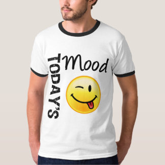 Heutiger StimmungEmoticon spielerisch T-Shirt