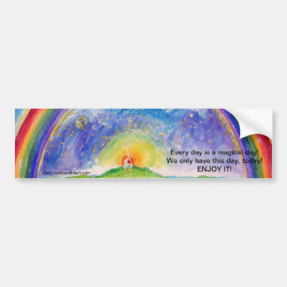 Heutiger Tag ist ein magischer Tag! Autoaufkleber