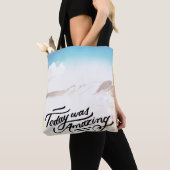 Heutiger Tag war fantastisch Tasche (Von Nahem)