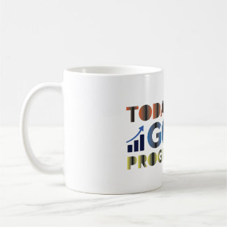 Heutiger Ziel Fortschritt Kaffeetasse