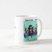 Heutiges Dogg™ - designierter Fahrer Kaffeetasse (VorderseiteRechts)